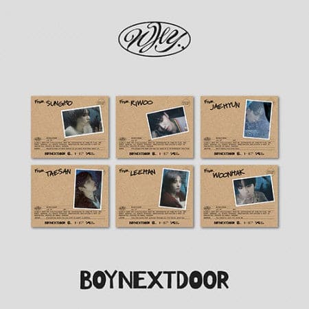 BOYNEXTDOOR – 1st EP [WHY..] (LETTER ver.)