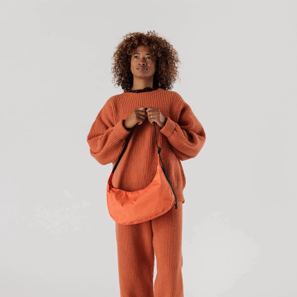 Baggu Medium Nylon Crescent Bag Nasturtium