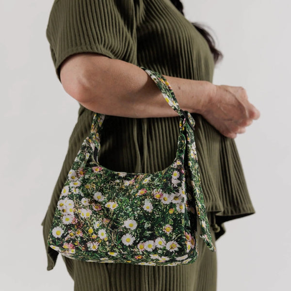 Baggu Mini Nylon Shoulder Bag Daisy