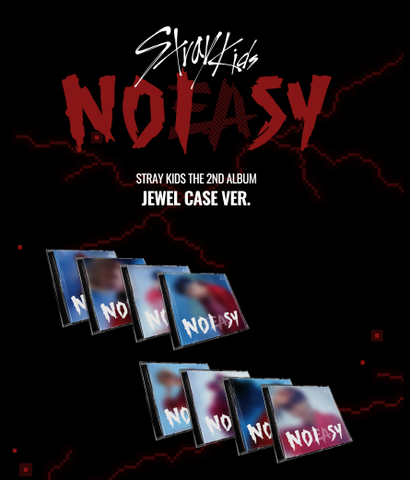 STRAY KIDS - [NOEASY] 2nd Album Jewel Case