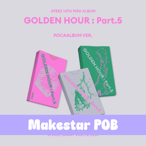 ATEEZ – 14th Mini Album [GOLDEN HOUR : Part.5] Poca Album- Makestar POB