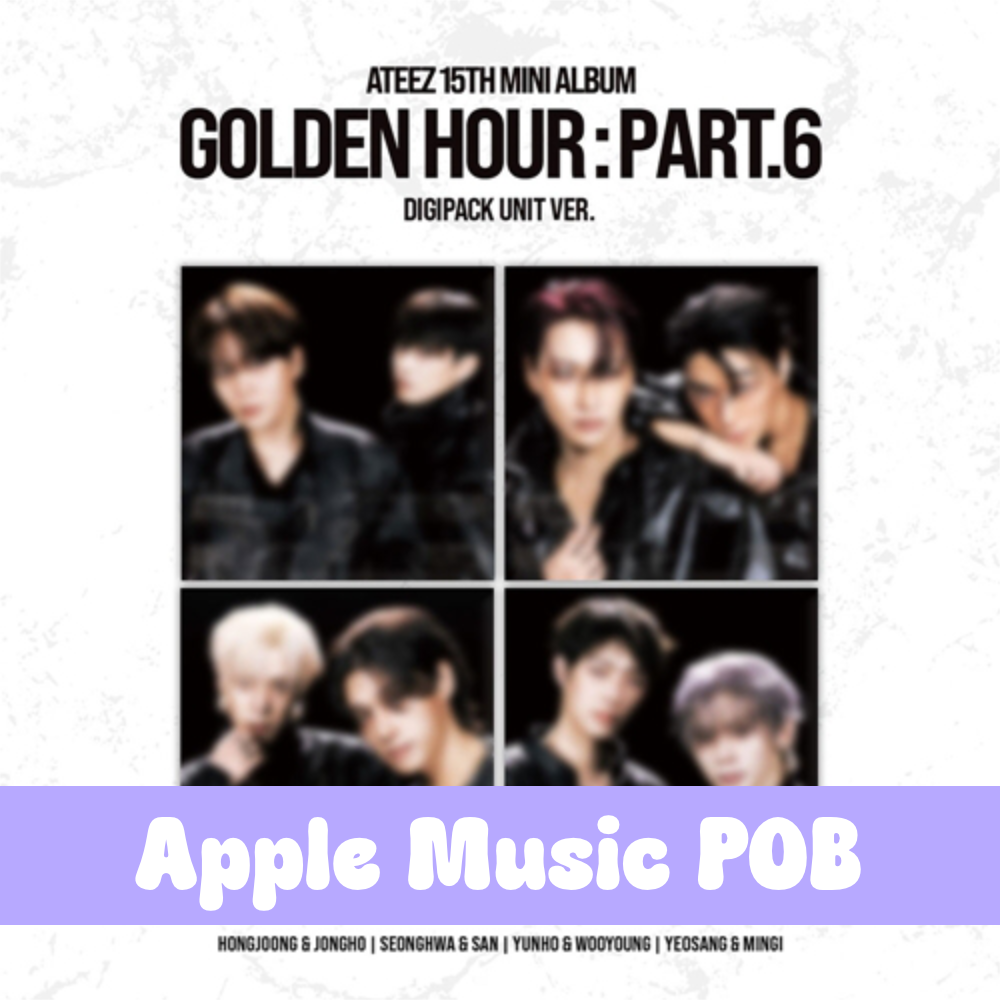 ATEEZ – 15th Mini Album [GOLDEN HOUR : Part.6] (DIGIPACK UNIT VER.)