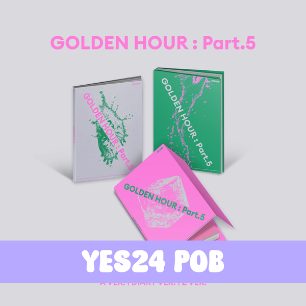 ATEEZ – 14th Mini Album [GOLDEN HOUR : Part.5]- YES24 POB