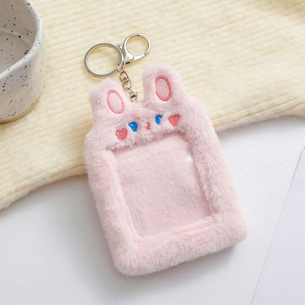 Plush Photocard Holder Keychain - Mostly K-pop Tiger