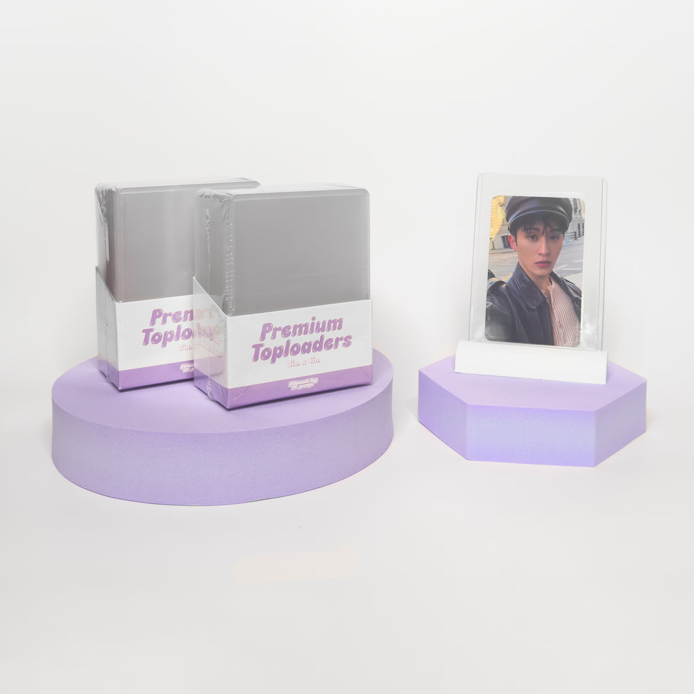 Mostly K-pop Ultra Clear Toploaders for Standard Photo Cards- 25 Pack - Mostly K-pop 25 Pack