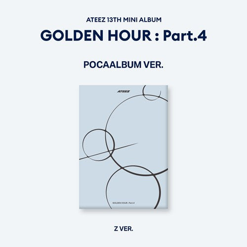 ATEEZ – 13th Mini Album [GOLDEN HOUR : Part.4] (POCAALBUM VER.) - Mostly K-pop Z
