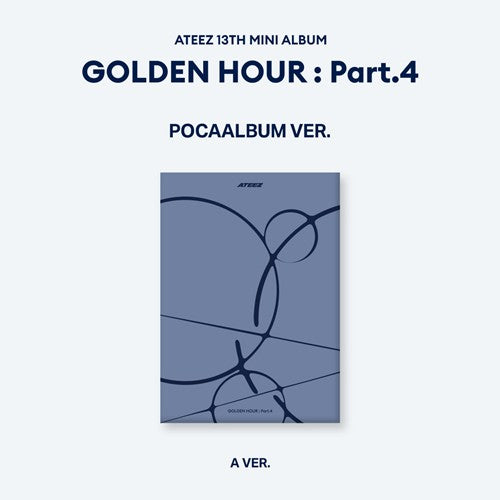 ATEEZ – 13th Mini Album [GOLDEN HOUR : Part.4] (POCAALBUM VER.) - Mostly K-pop A