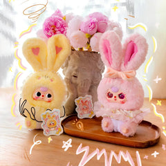 Baby Three Lily Rabbit Town V2 Series Plush Bag Charm Blind Box - Mostly K-pop Single
