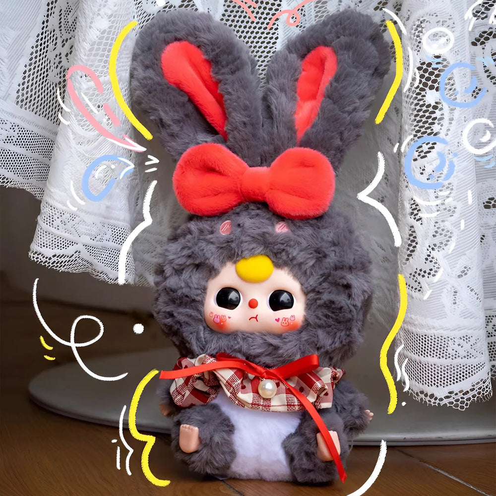 Baby Three Lily Rabbit Town V2 Series Plush Bag Charm Blind Box - Mostly K-pop Single