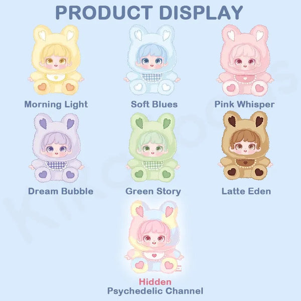Miana Nighty Night To U Series Plush Bag Charm Blind Box