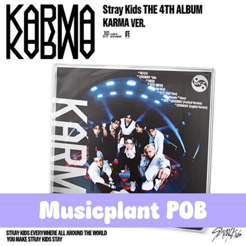 Stray Kids – The 4th Full Album [KARMA] (KARMA VER.) MUSICPLANT POB