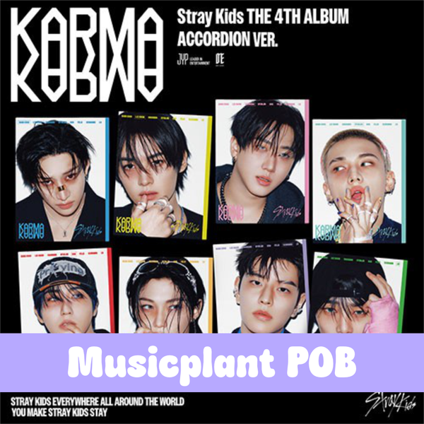Stray Kids – The 4th Full Album [KARMA] (ACCORDION VER.) - Musicplant POB