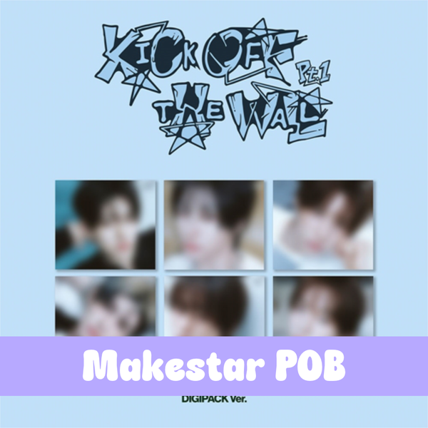 KickFlip – The 5th Mini album [KICK OFF THE WALL Pt.1] (DIGIPACK Ver.) - Makestar Preorder Benefit