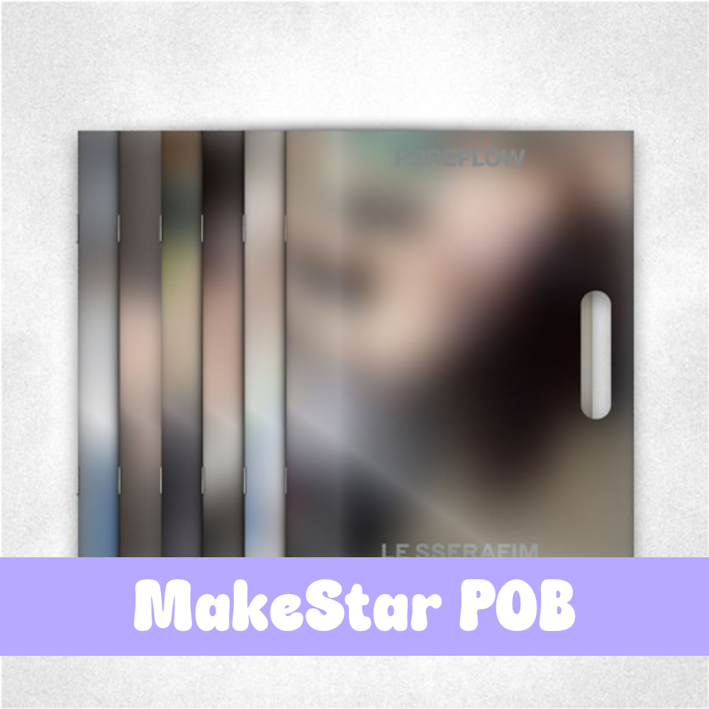 LE SSERAFIM – 2nd Studio Album [PUREFLOW pt.1] (COMPACT ver.)- Makestar POB