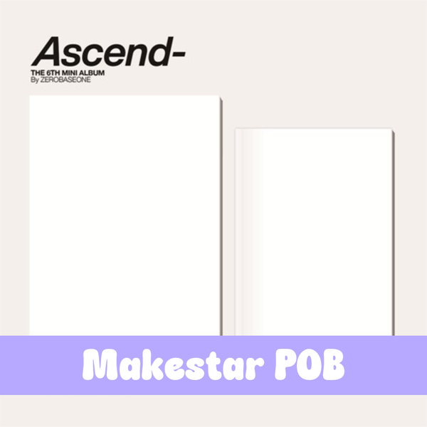 ZEROBASEONE – The 6th Mini Album [Ascend-] (Photobook Ver.) (1 Ver. & 10 Ver.)- Makestar POB