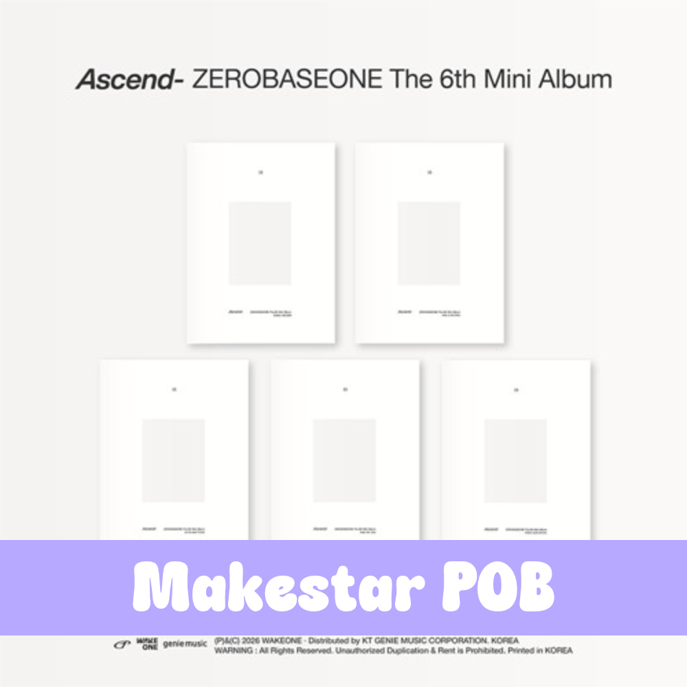 ZEROBASEONE – The 6th Mini Album [Ascend-] (11 Ver.) - Makestar POB