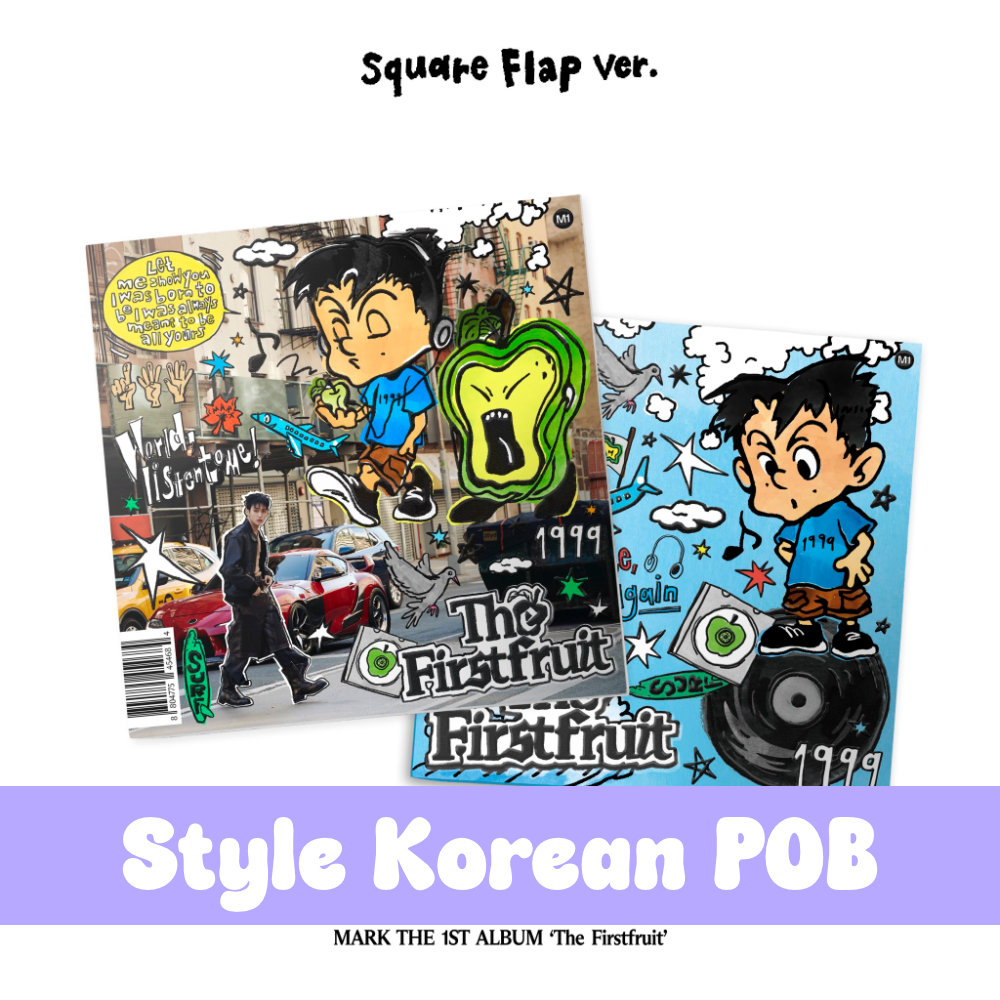 NCT MARK - 1st Full Album [The Firstfruit] (Square Flap Ver.) [Stylekorean POB]