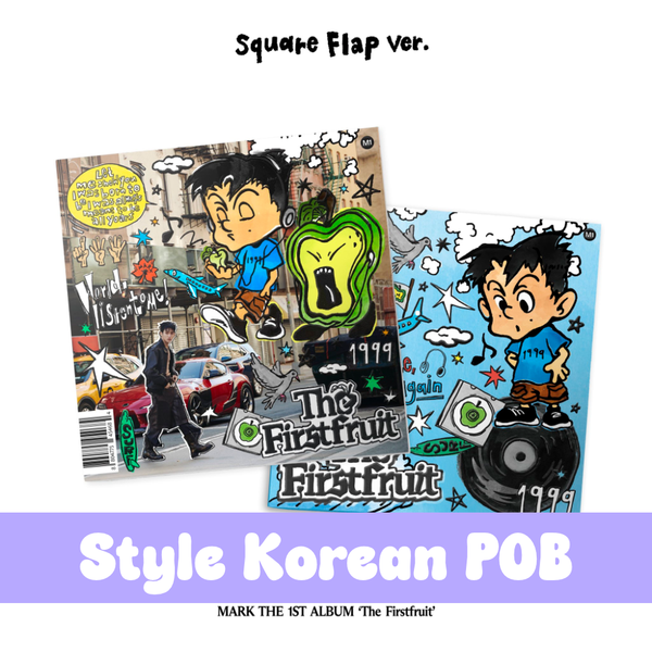 NCT MARK - 1st Full Album [The Firstfruit] (Square Flap Ver.) [Stylekorean POB]