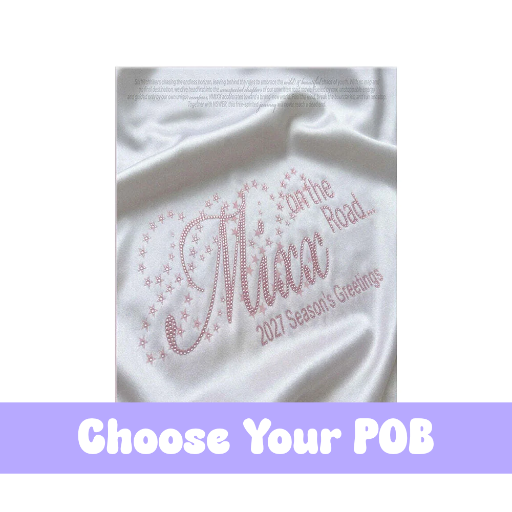 NMIXX 2027 SEASON’S GREETINGS MIXX ON THE ROAD + Makestar, Musicplant or Fans Shop POB