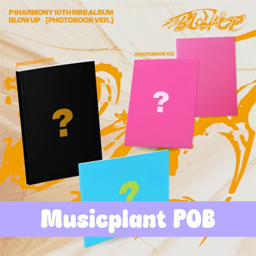 P1Harmony 10th Mini Album [BLOW UP] (Photobook Ver.) + Musicplant POB