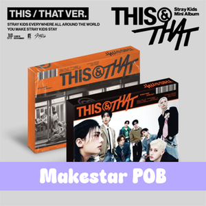 Stray Kids – Mini Album [THIS & THAT] (THIS VER., THAT VER.)- MAKESTAR POB