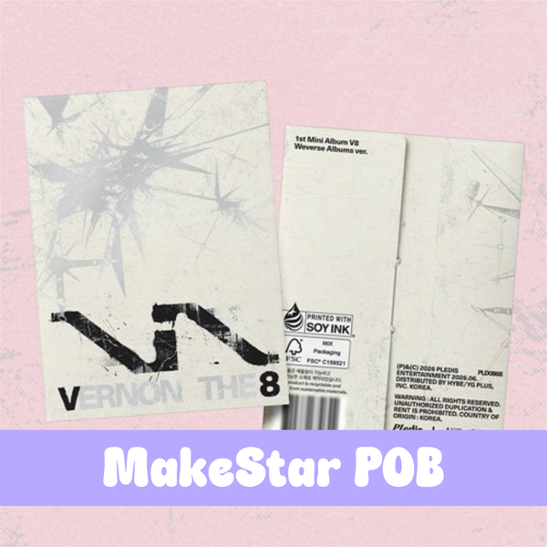 (SEVENTEEN) V8 – 1st Mini Album [V8] (Weverse Albums ver.) - Makestar Preorder Benefit