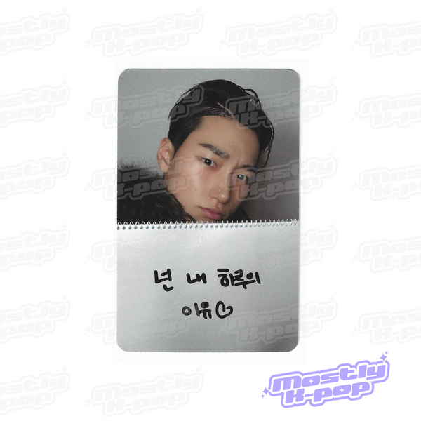 Ateez Golden Hour Pt. 4 Apple Music Digipack POB Photocard - Mostly K-pop San