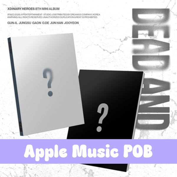 Xdinary-Heroes – 8th Mini Album [DEAD AND] (PHOTOBOOK ver.) - Mostly K-pop Boy in Chic Ver. [Silver]