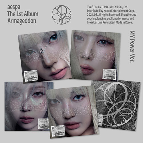 aespa – The 1st Album [Armageddon] (MY Power Ver.) - Mostly K-pop Winter