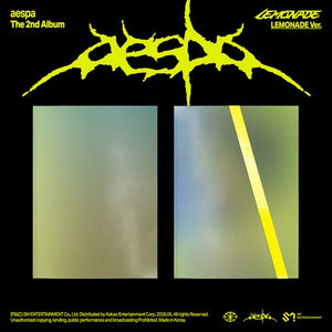aespa – 2nd Album [LEMONADE] (LEMONADE Ver.)