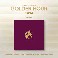 ATEEZ – 10th Mini Album [GOLDEN HOUR : Part.1] (Digipak VER.) - Mostly K-pop Mingi