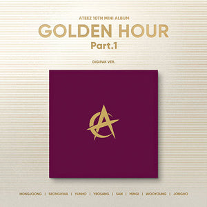 ATEEZ – 10th Mini Album [GOLDEN HOUR : Part.1] (Digipak VER.)