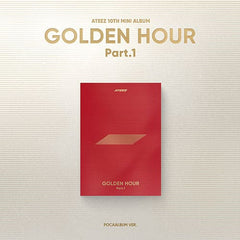 ATEEZ – 10th Mini Album [GOLDEN HOUR : Part.1] (POCAALBUM VER.) - Mostly K-pop Default Title