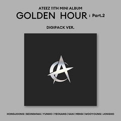 ATEEZ – 11th Mini Album [GOLDEN HOUR : Part.2] (DIGIPACK VER.) - Mostly K-pop San