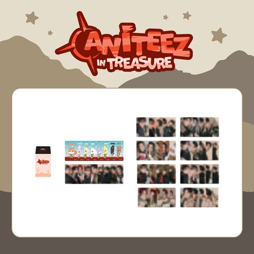 ATEEZ X ANITEEZ ANITEEZ IN TREASURE RANDOM TRADING CARD