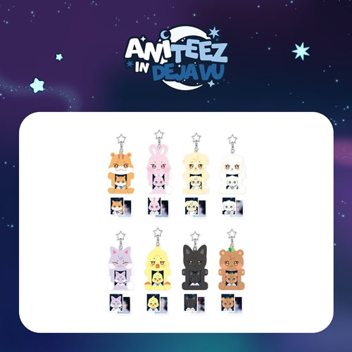 ACRYLIC MAGNETIC ID PHOTO HOLDER ATEEZ X ANITEEZ POP-UP ANITEEZ IN DEJAVU MD
