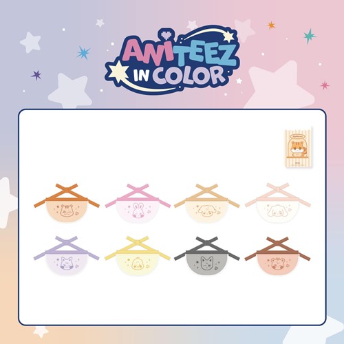 ANITEEZ MINI BIB ATEEZ X ANITEEZ POP-UP STORE ANITEEZ IN COLOR MD