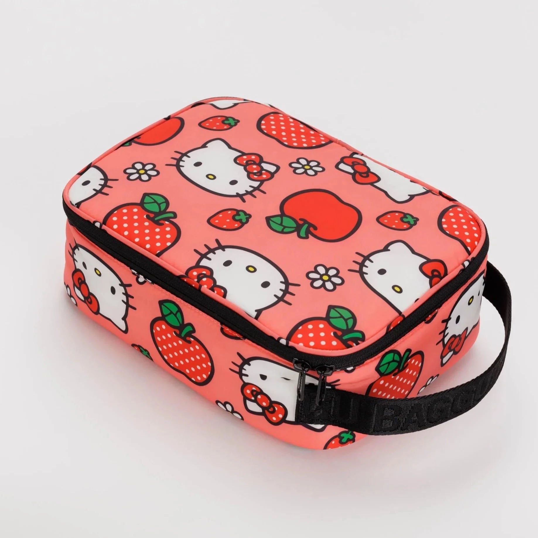 Hello Kitty X Baggu Lunch Box Comparison, Puffy lunch box, New Apple  print