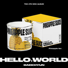 BAEKHYUN – 4th Mini Album [Hello, World] (Pineapple Ver.) - Mostly K-pop Default Title