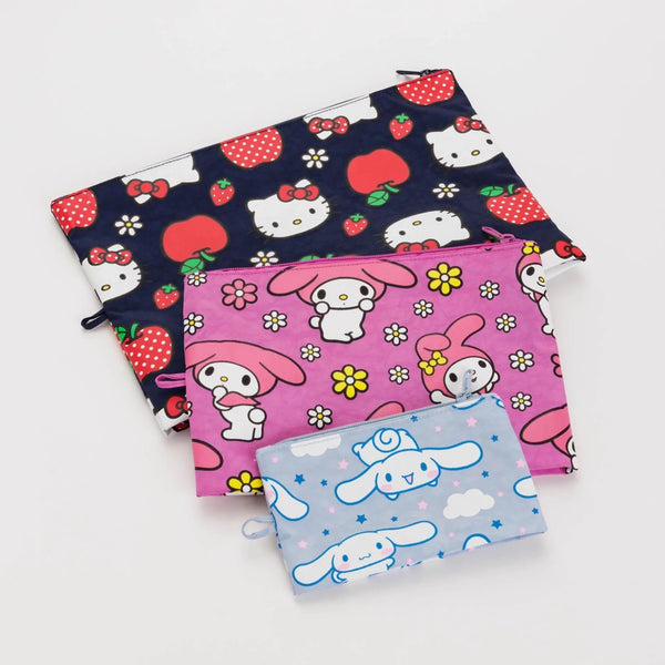 Baggu Hello Kitty and Friends Go Pouch Set