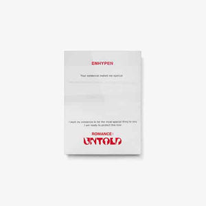 ENHYPEN – ROMANCE : UNTOLD (Weverse Albums ver.) - Mostly K-pop Default Title