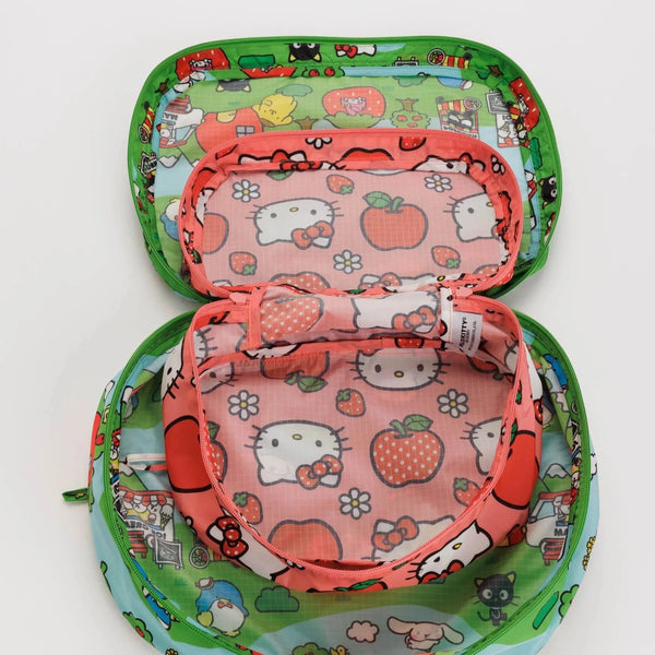 Baggu Hello Kitty and Friends Packing Cube Set