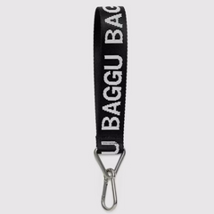 Baggu Logo Keychain - Mostly K-pop Black and White