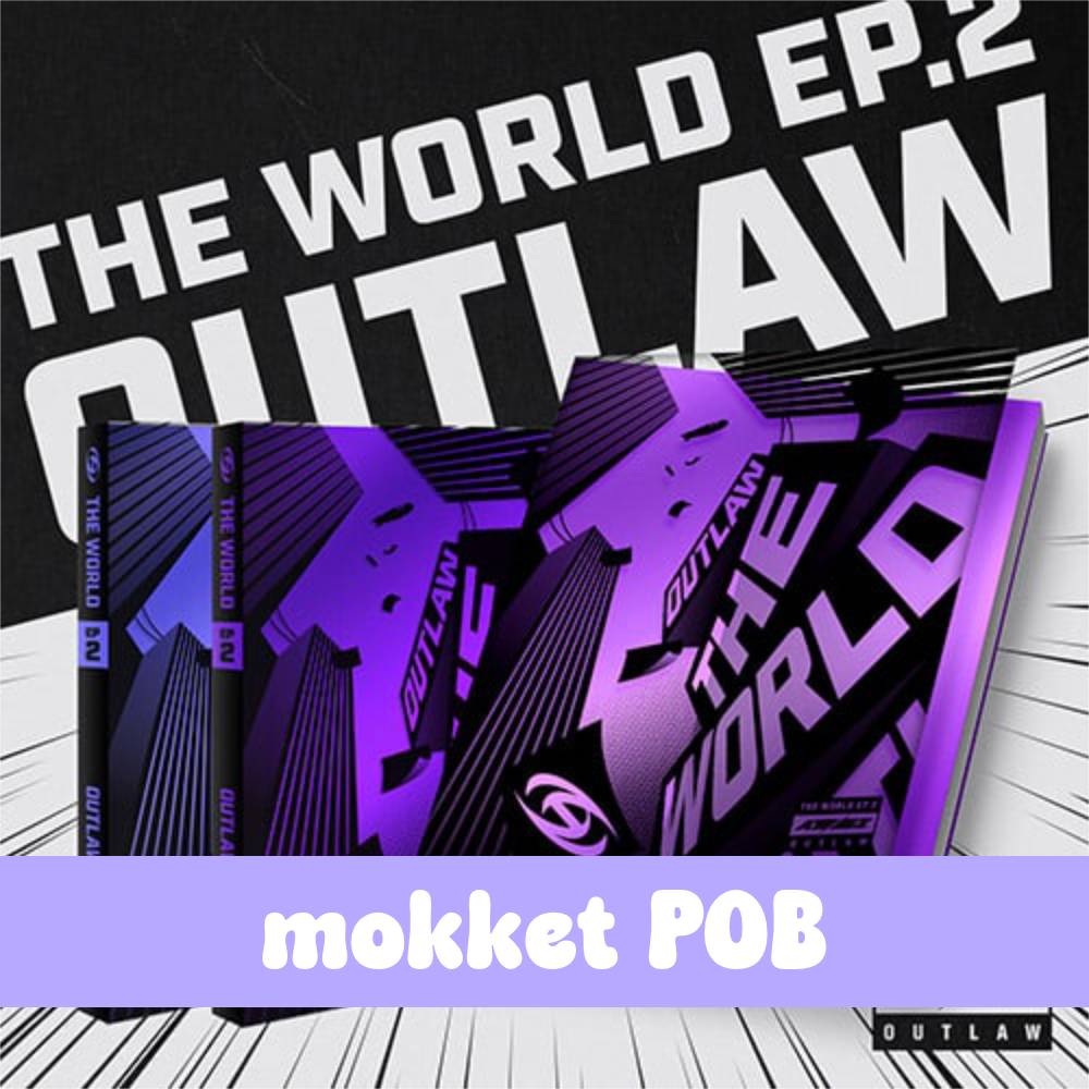ATEEZ – THE WORLD EP.2 : OUTLAW- mokket POB