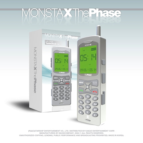 MONSTA X – EP [The Phase] (MX-0514 Table Clock ver.) (Limited Edition)