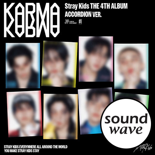 [SOUND WAVE POB] Stray Kids – The 4th Full Album [KARMA] (ACCORDION VER.)
