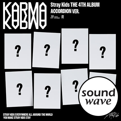 [SOUND WAVE POB] Stray Kids – The 4th Full Album [KARMA] (ACCORDION VER.) Set