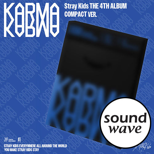 [SOUND WAVE POB] Stray Kids – The 4th Full Album [KARMA] (COMPACT VER.)