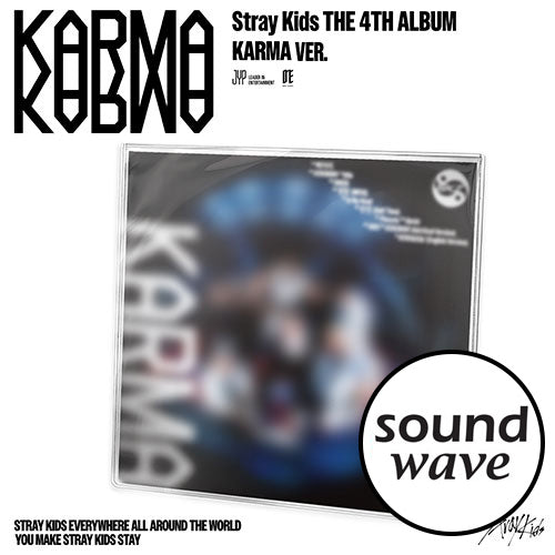 [SOUND WAVE POB] Stray Kids – The 4th Full Album [KARMA] (KARMA VER.)