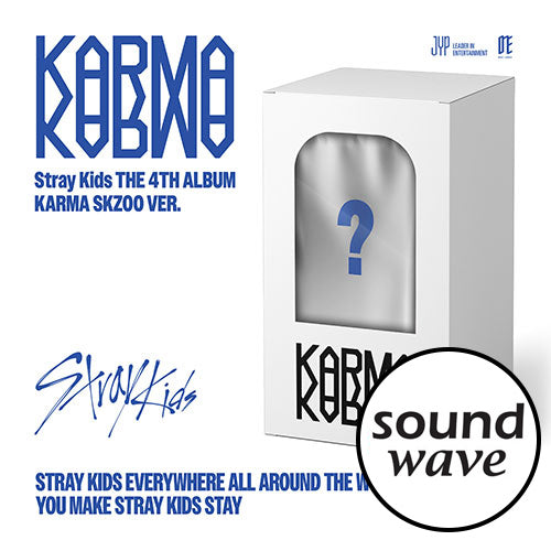 [SOUND WAVE POB] Stray Kids – The 4th Full Album [KRAMA] (SKZOO VER.)
